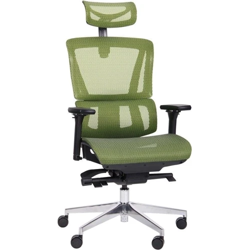 Кресло AMF Agile Black Alum Green (544870): Материал корпуса Пластик, Металл