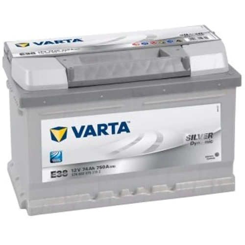 Varta 6СТ-74 Silver Dynamic (E38)