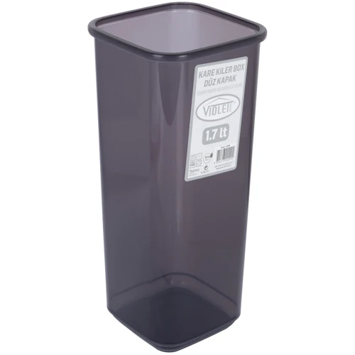 Контейнер для сыпучих Violet House 1.7 л (0299 Transparent Black): Объем, л 1.7