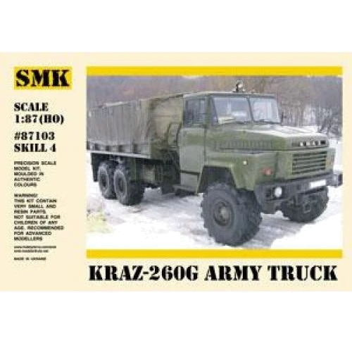 КрАЗ-260Г SMK бортовий армійський автомобіль SMK87103