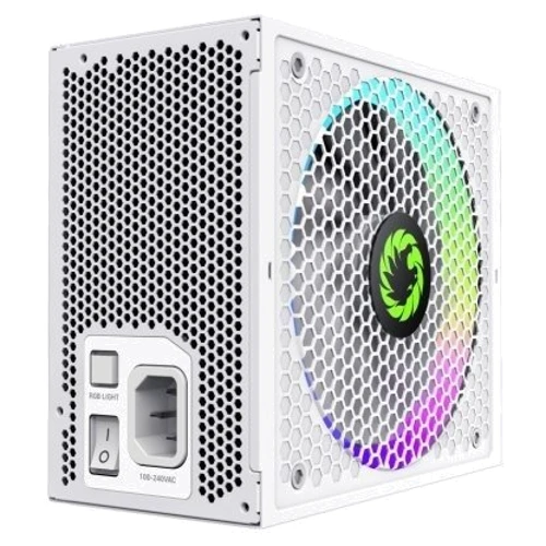 Блок живлення GameMax 1300W RGB1300 WH (RGB-1300 WH (ATX3.0/3.1 PCIe5): Вентилятор нижньої стінки 140 мм