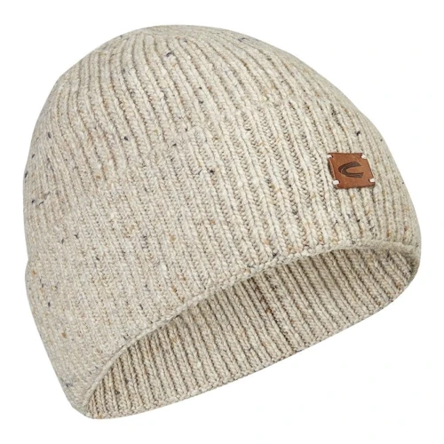 Мужская шапка Camel Active Knitt Beanie бежевая (406490-2M49-19)