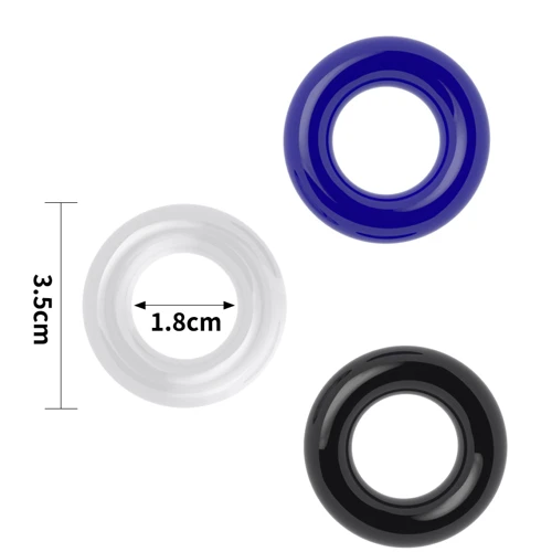 Набір ерекційних кілець LoveToy Power Plus Triple Beaded Ring Set