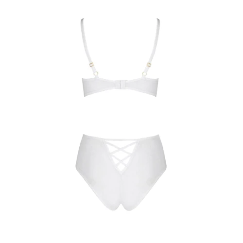 Эротический комплект Passion LOVELIA BIKINI white XXL/XXXL