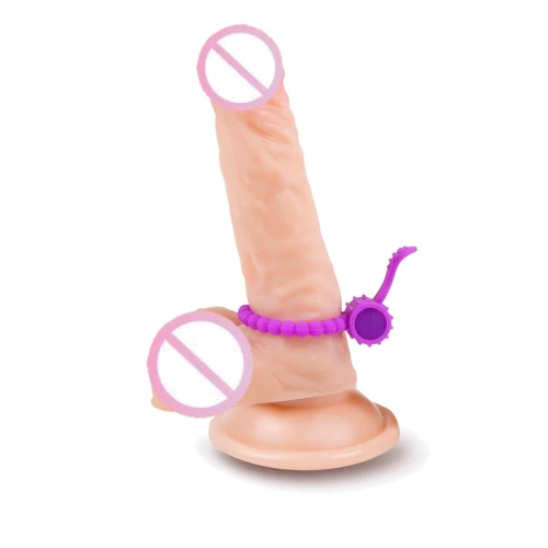 Ерекційне віброкільце Brazzers RE036 з кліторальним стимулятором, 8х3 см