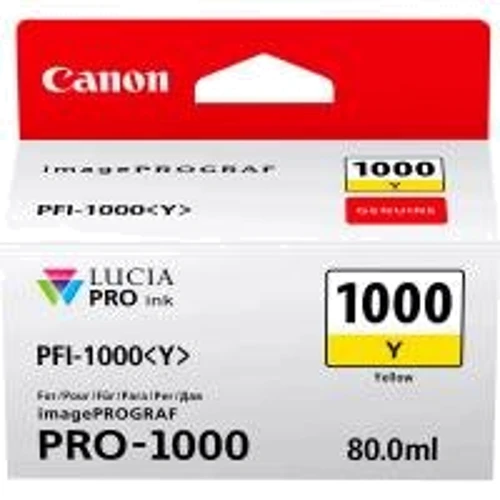 

Canon PFI-1000Y (yellow) (0549C001)