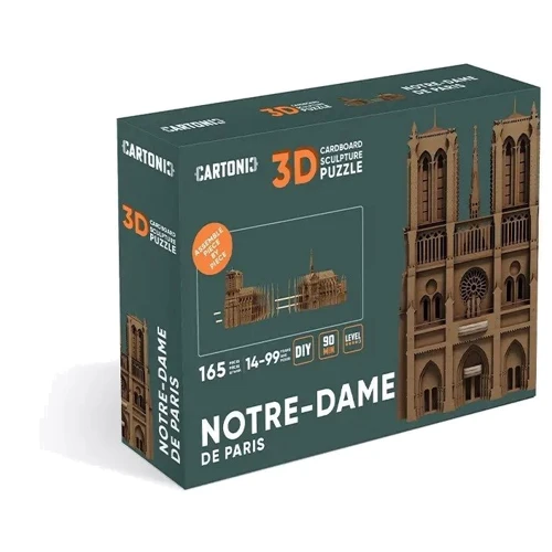 Картонний конструктор Cartonic 3D Puzzle NOTRE-DAME DE PARIS фото 3
