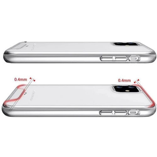 Чехол для iPhone BeCover Space Case Transparancy for iPhone 11 (708578): Материалы поликарбонат и полиуретан