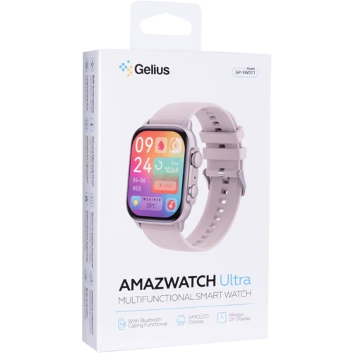Смарт-часы Gelius Pro GP-SW011 (Amazwatch Ultra) Titanium: Время работы до 7 дней