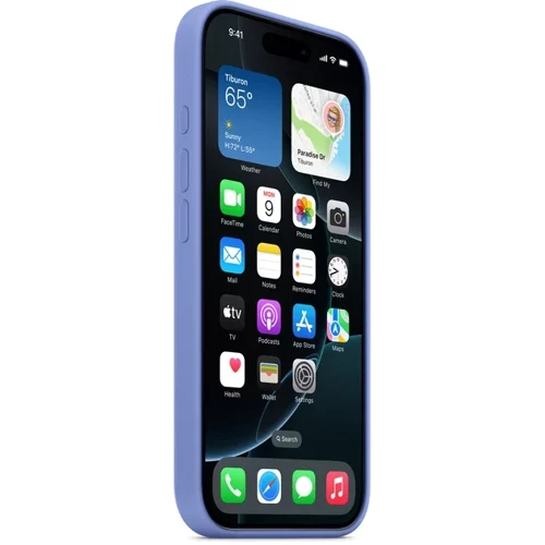 Чехол для iPhone Apple iPhone 16 Pro Silicone Case with MagSafe - Periwinkle (MDG14ZM/A): Тип аксессуара чехол