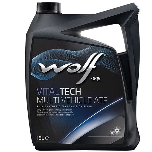 Трансмісійне масло WOLF VITALTECH MULTI VEHICLE ATF 5L