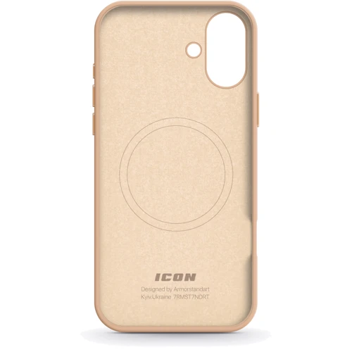 Чехол для iPhone ArmorStandart ICON2 MagSafe Rose Gold for iPhone 16 Plus (ARM80186): Цвет золотой