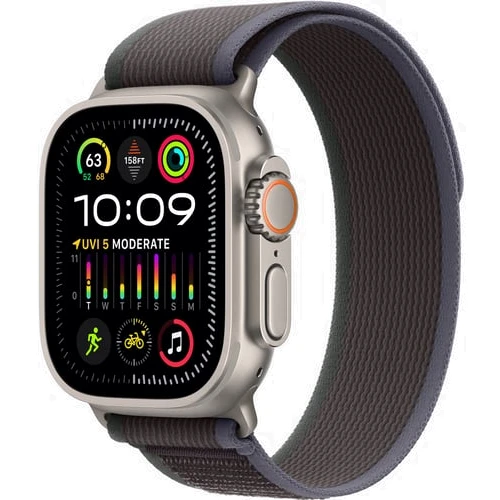 Apple Watch Ultra 2 GPS + Cellular 49mm Titanium Case with Blue/Black Trail Loop - S/M (MRF53) Approved Вітринний зразок