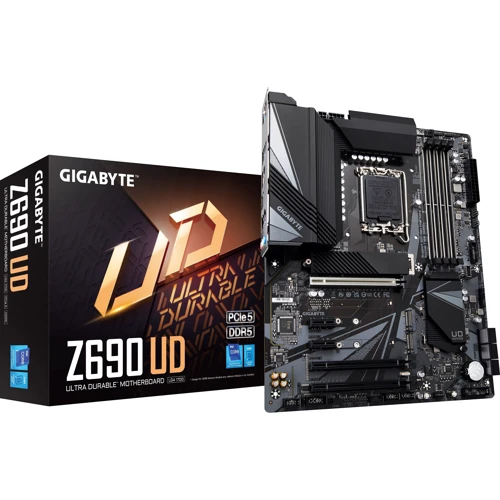 GIGABYTE Z690 UD: Разъемы на задней панели HDMI, Ethernet RJ-45, S/PDIF (Оптический), DisplayPort, USB 3.2 Gen 2, USB Type-C, USB 3.2 Gen 1