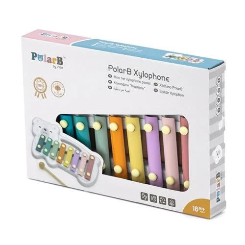 Музична іграшка Viga Toys PolarB Ксилофон-ведмедик (44026) фото 8
