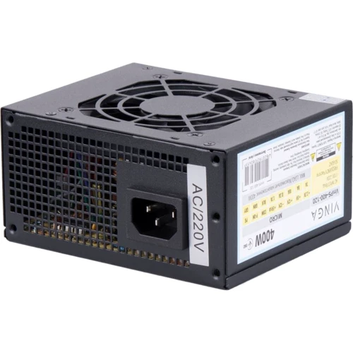 Блок питания Vinga 400W (VmPS-400-120): Модульные (съемные) кабеля отсутствует
