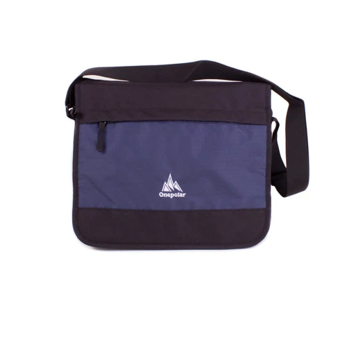 Мужская сумка почтальонка Onepolar черная (W5004-navy)