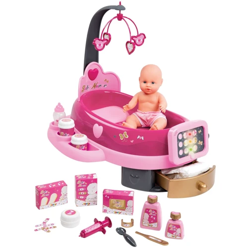 Игровой центр Smoby Baby Nurse для ухода за куклой с пупсом и аксессуарами (220317)