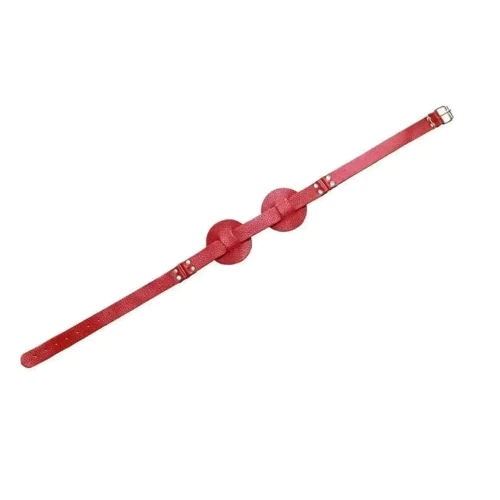 Маска SUB leather mask, RED