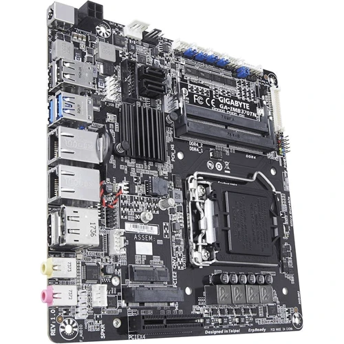 Gigabyte GA-IMB370TN: Оперативная память 2xDDR4 2666 МГц, до 32 ГБ
