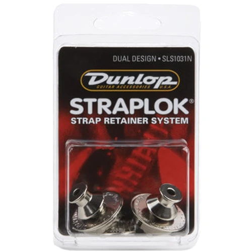 Стреплоки DUNLOP SLS1031N Straplok Strap Retainers Dual Design - Nickel фото 3