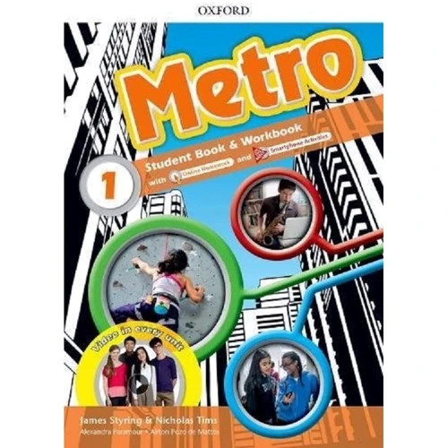 Metro 1: Student's Book, Workbook and Online Homework