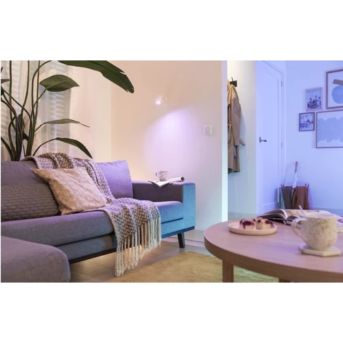 Розумний накладний точковий світильник WiZ IMAGEO Spots 1х5W 2200-6500K RGB Wi-Fi білий