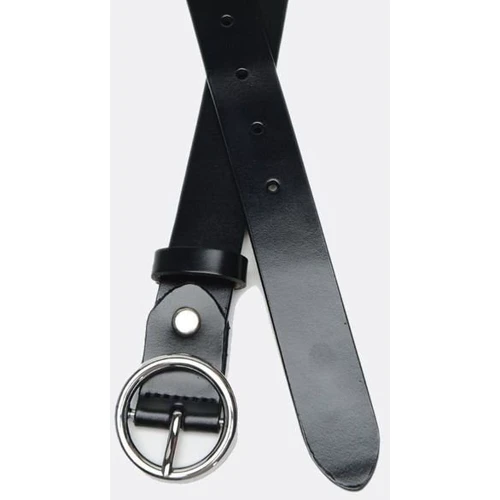 Женский ремень Borsa Leather черный (CV1ZK-037-silverblack): Пол Женский