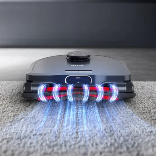 Робот уборщик Tefal RG9495WH: Дополнительно Для маленькой квартиры, Для больших помещений, Станция самоочищения, Адаптация под тип поверхности, Автономные, Автоматическая подзарядка, 2 в 1