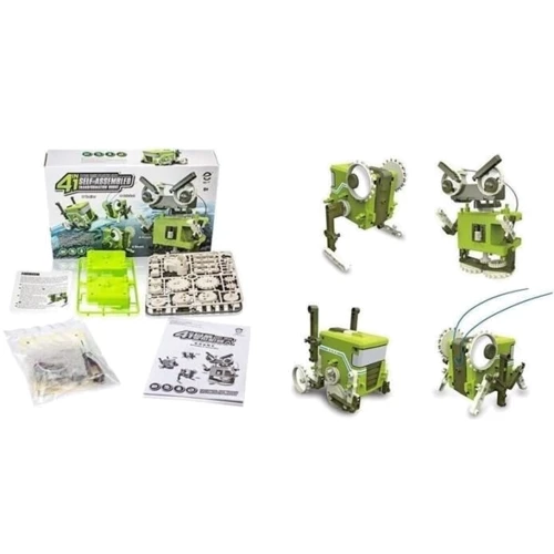 Робот-конструктор Same Toy Механобот 4 в 1 (DIY002UT): Живлення Батарейки