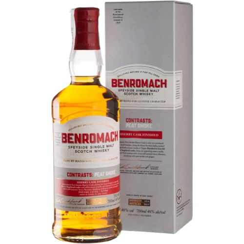 Виски Benromach Peat Smoke Sherry 46 % 0.7 л GB (BWT1865)