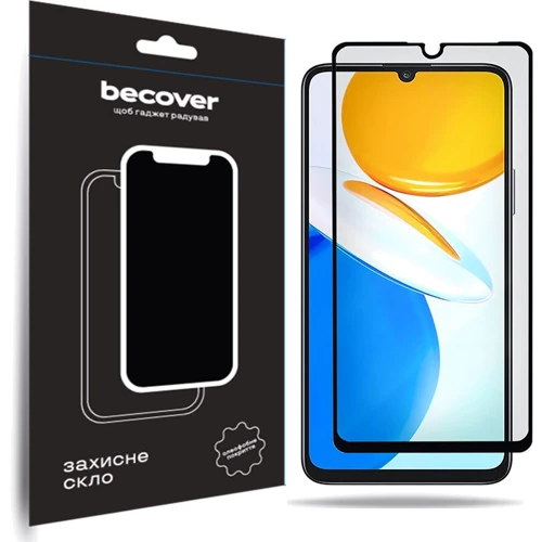 Аксессуар для смартфона BeCover Tempered Glass Black for Honor X7 / X7A (710104)