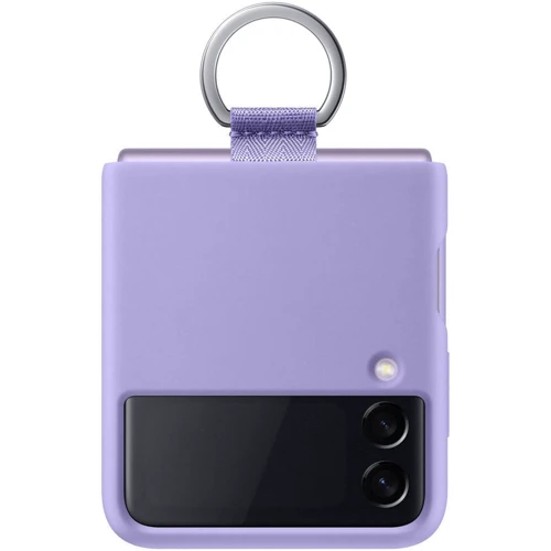 Аксессуар для смартфона Samsung Silicone Cover Lavender (EF-PF711TVEGRU) for Samsung F711 Galaxy Flip 3: Тип накладка на заднюю часть