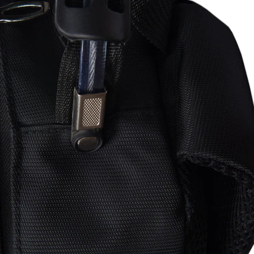 Чоловік рюкзак Wings чорний (1bp0180-black): Фактура Ткана