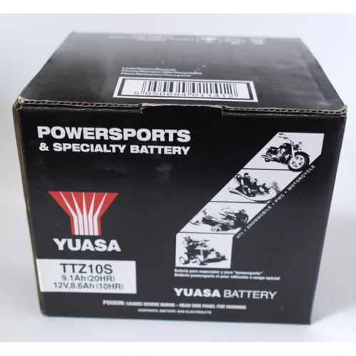 Акумулятор гелевий Yuasa TTZ10S: Ємність, Ач 8.6