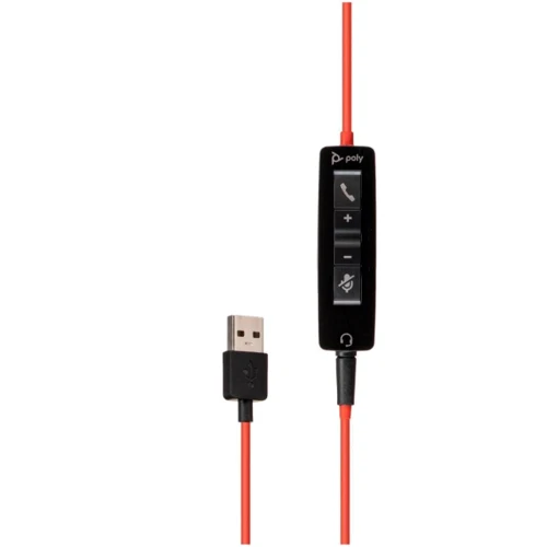 Наушники Poly BlackWire 5210 USB HS Mono: Дополнительно регулятор громкости