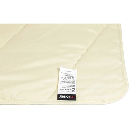 Одеяло Sonex Simple Wool 140х205 см бежевое (SO102375): Размер, см 205x140