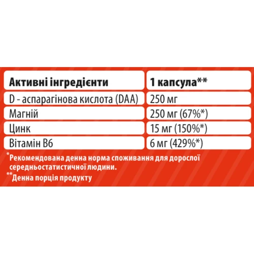 Sporter ZMD 90 caps / 90 servings: Пол Унисекс