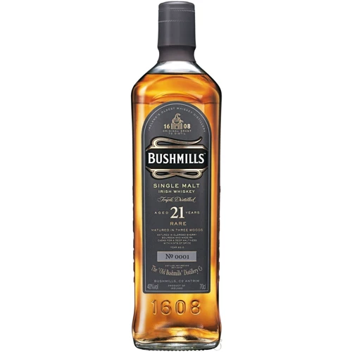 Виски Bushmills Malt 21 год 0.7 л (NMF5055966830036): Объем, л 0.7