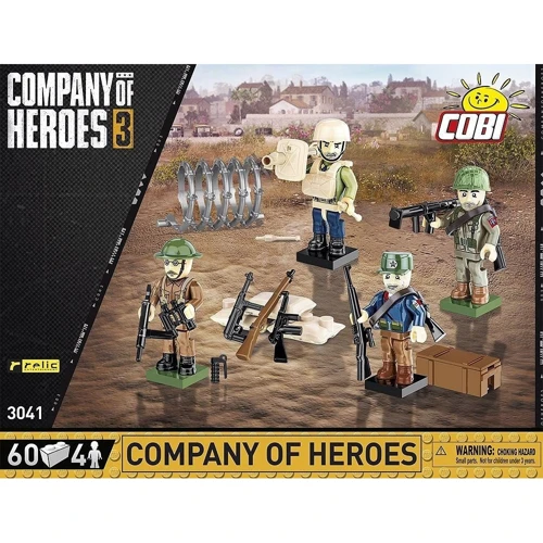 Конструктор COBI Company of Heroes 3 Компания героев, 60 деталей фото 5