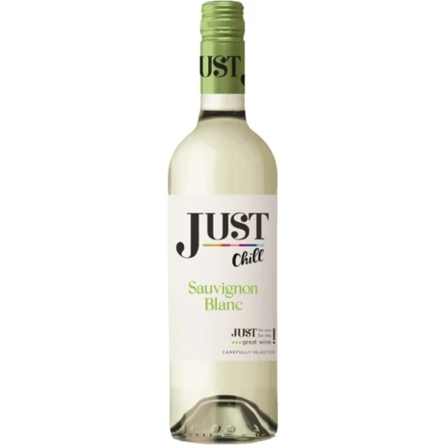 Вино Just SAUVIGNON BLANC VEGAN, белое сухое, 12% 0.75л (PLK3770019267387)