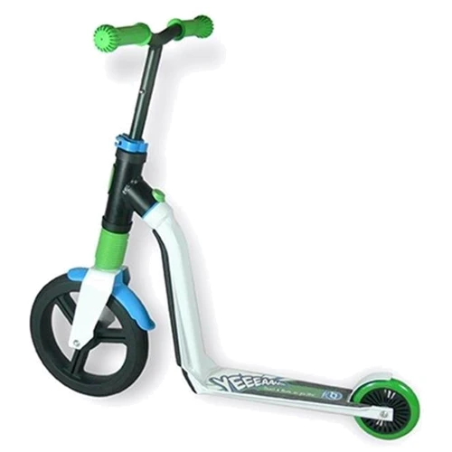 Самокат Scoot and Ride Highwayfreak 3.0 white / green / blue (SR-202310-WHITE-GREEN-BLUE): Тип коліс пластикові