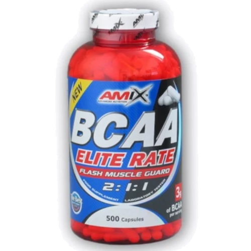 Аминокислота для спорта Amix BCAA Elite Rate 500 caps / 83 servings