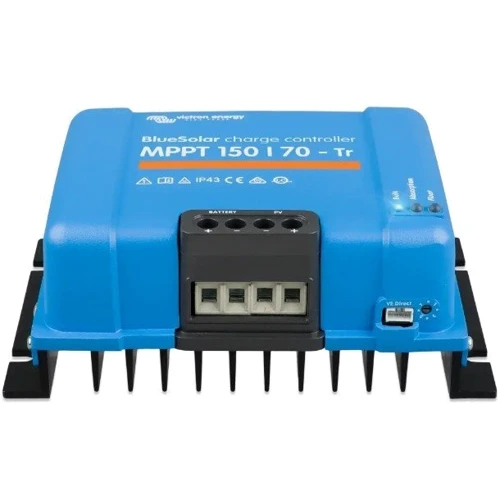 Контроллер заряда Victron Energy BlueSolar MPPT 150/70-Tr: Тип подключения Проводные