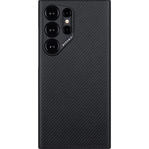 Чехол для телефонов Pitaka MagEZ Case 4 Twill Black/Grey (KS2401U) for Samsung S928 Galaxy S24 Ultra