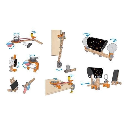 Конструктор HAPE Junior Inventor Оптическая лаборатория 54 детали (E3034) фото 18