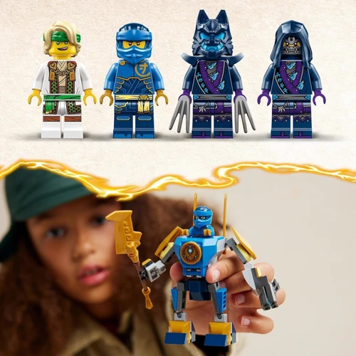 Конструктор LEGO NINJAGO Jay Battle Mech Бойовий набір робота Джея (71805) фото 5