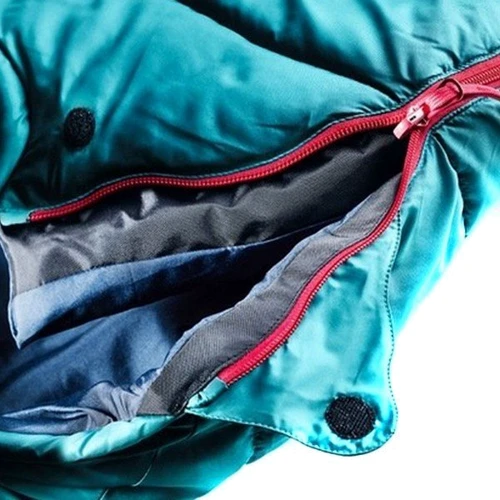 Спальный мешок Deuter Little Star 3385 petrol-navy left левый (3720019 3385 1): Назначение двухсезонный