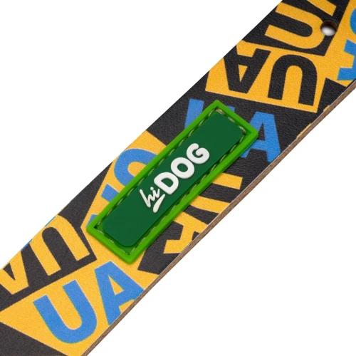 Нашийник шкіряний HiDog "Молодіжний", розмір XL (ширина 30мм, обхват шиї 42-56см) (205/1036): Призначення Для больших пород