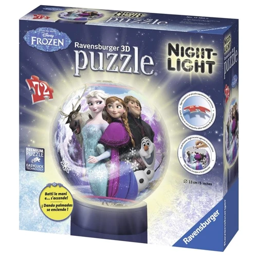 Пазл 3D Ravensburger Холодное сердце с подсветкой 72 элементов (RSV-121908)